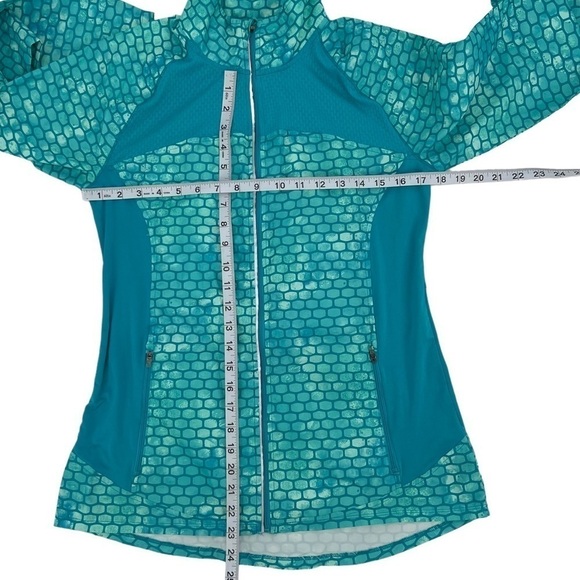 Champion Juno’s Teal Duo Dry Zip Up Athleisure Jacket Size Medium Women’s - Picture 4 of 5